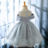Silver Shine Dress Little Palace Store